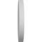 Ekena Millwork Standard Dalton Bullseye Rosette with Square Edge, 7"W x 4 3/4"H x 1/2"P ROSP070X048X050DAL02 - alternate 2